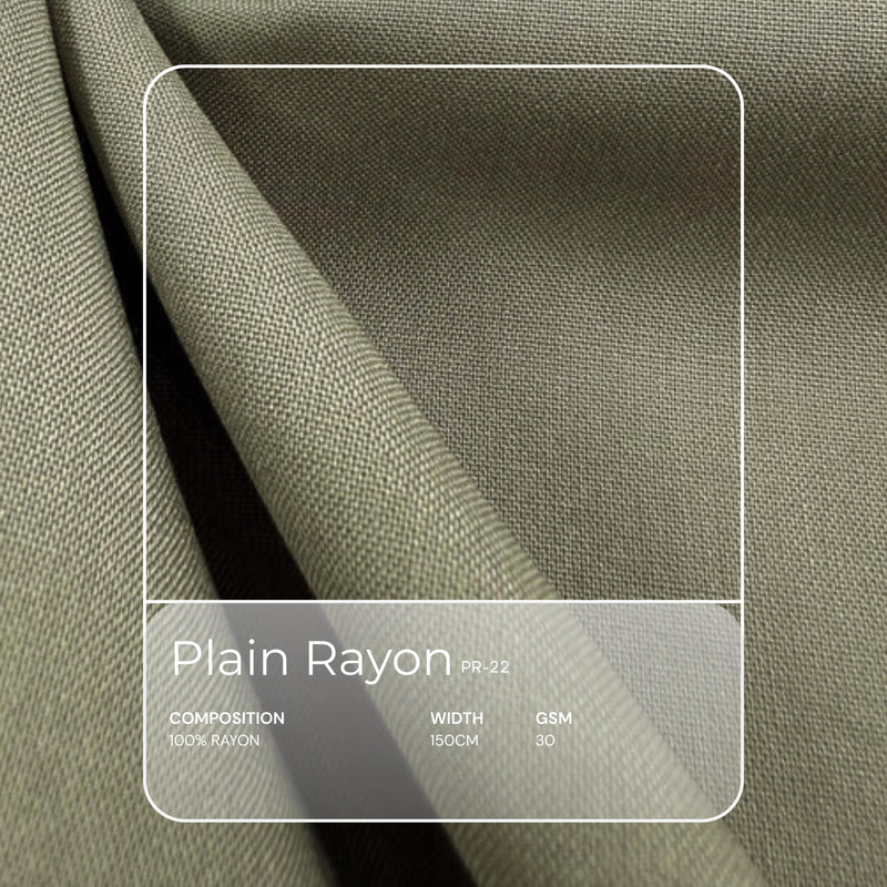 Plain Rayon