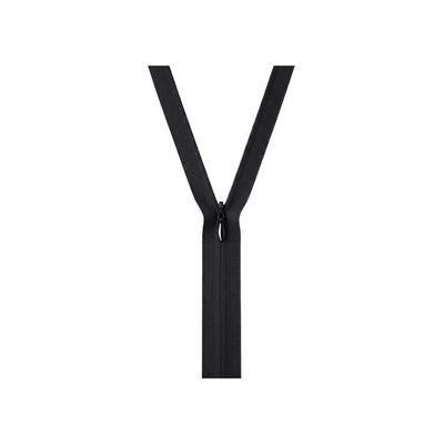 Invisible Zip - Black - 30cm