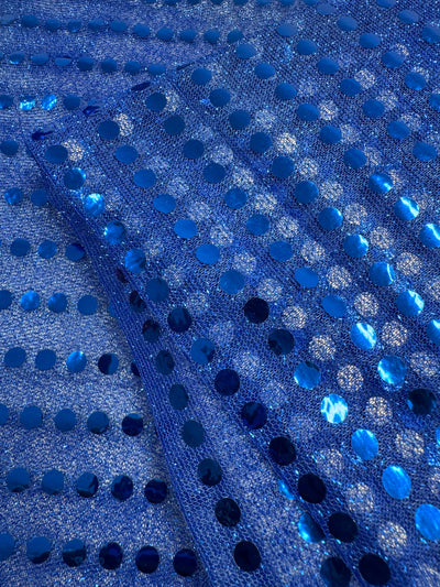 Sequin - Royal - 112cm