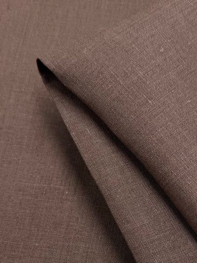 100% Pure Linen  - Mocha Latte - 145cm