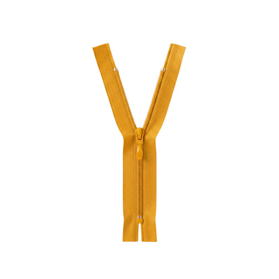 Invisible Zip - Russet