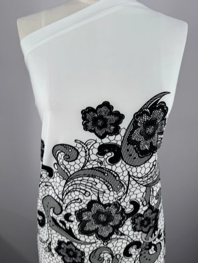 Designer Printed Lycra - Ink Fusion - 150cm