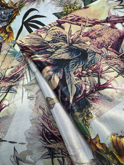 Poly Sateen - Misty Tropics  - 154cm