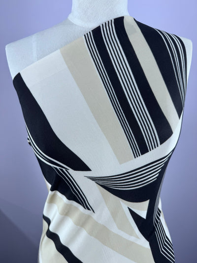 Viscose Knit - Monochrome - 140cm