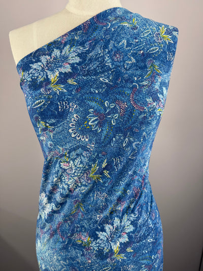 Designer Lycra - Indigo Heritage - 150cm