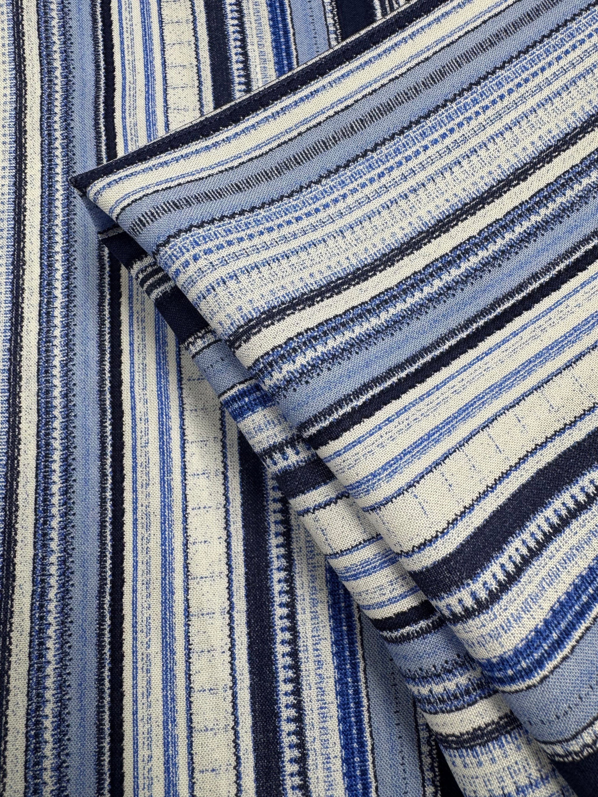 Mercerised Viscose  - Riviera Horizon - 145cm