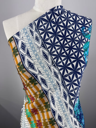 Viscose Knit - Geo Lkat - 140cm