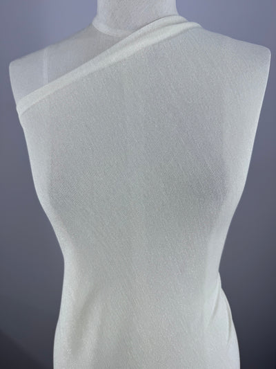 Viscose Jersey - Ivory - 120cm