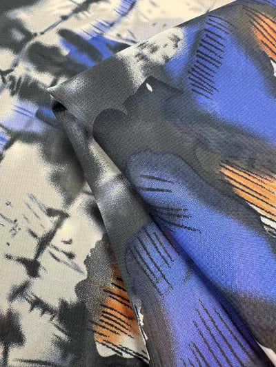 Designer Chiffon - Sunset Tribal - 145cm
