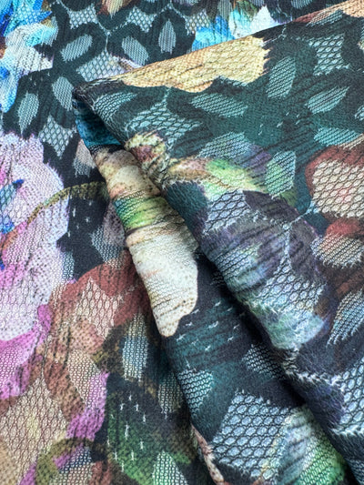 Luxe Petal knit - Garden Mesh - 148cm