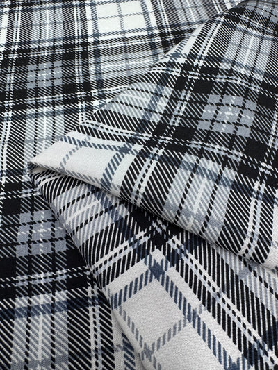 Viscose  - Mono Plaid - 150cm