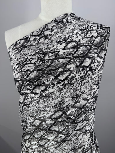 Designer Chiffon - Ash Current - 150cm