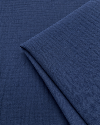 Muslin - Navy - 140cm