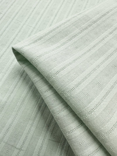 Textured Cotton - Milky Green - 145cm