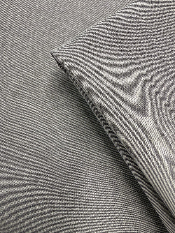 Shot Wool Twill - Charcoal Grey - 160cm