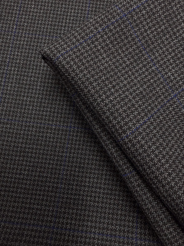 Pure Wool Suiting - Houndstooth - 160cm