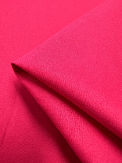 Plain Sateen - Rose Red - 140cm