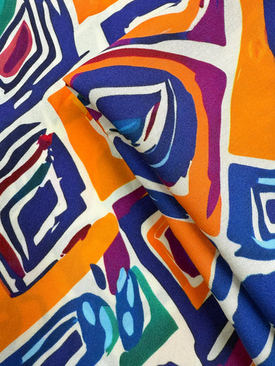 Designer Rayon - Boho Ikat - 145cm