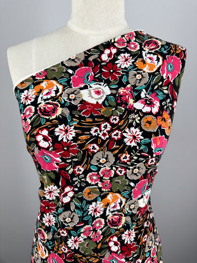 Printed Lycra - Wild Bloom - 150cm