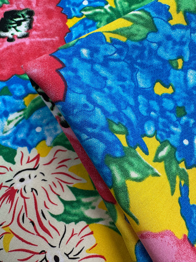 Designer Rayon - Sunset Bloom - 145cm