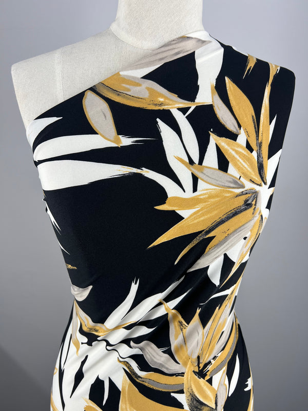 Printed Lycra - Bamboo - 150cm