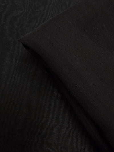 Designer Voile - Black - 150cm