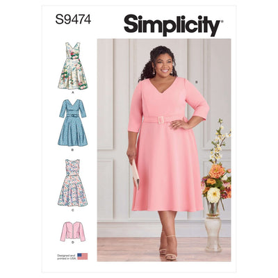Pattern - Simplicity - S9474 - Women’s Dresses and Jacket