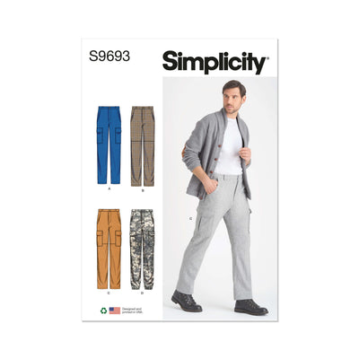 Pattern - Simplicity - S9693 - Men’s Cargo Trousers