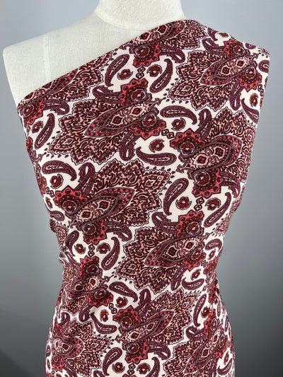 Printed Lycra - Paisley Dream - 150cm